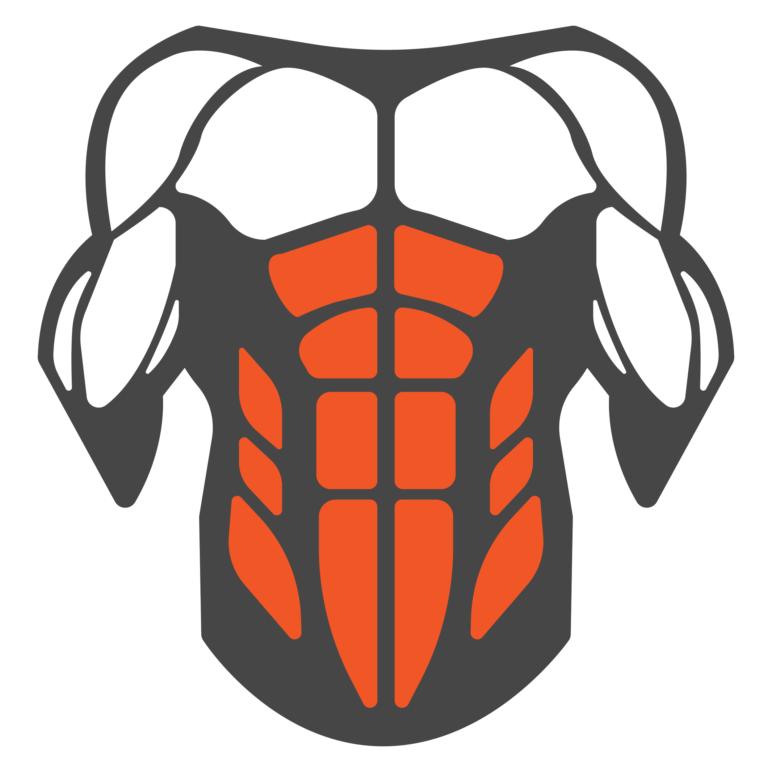core muscle group icon