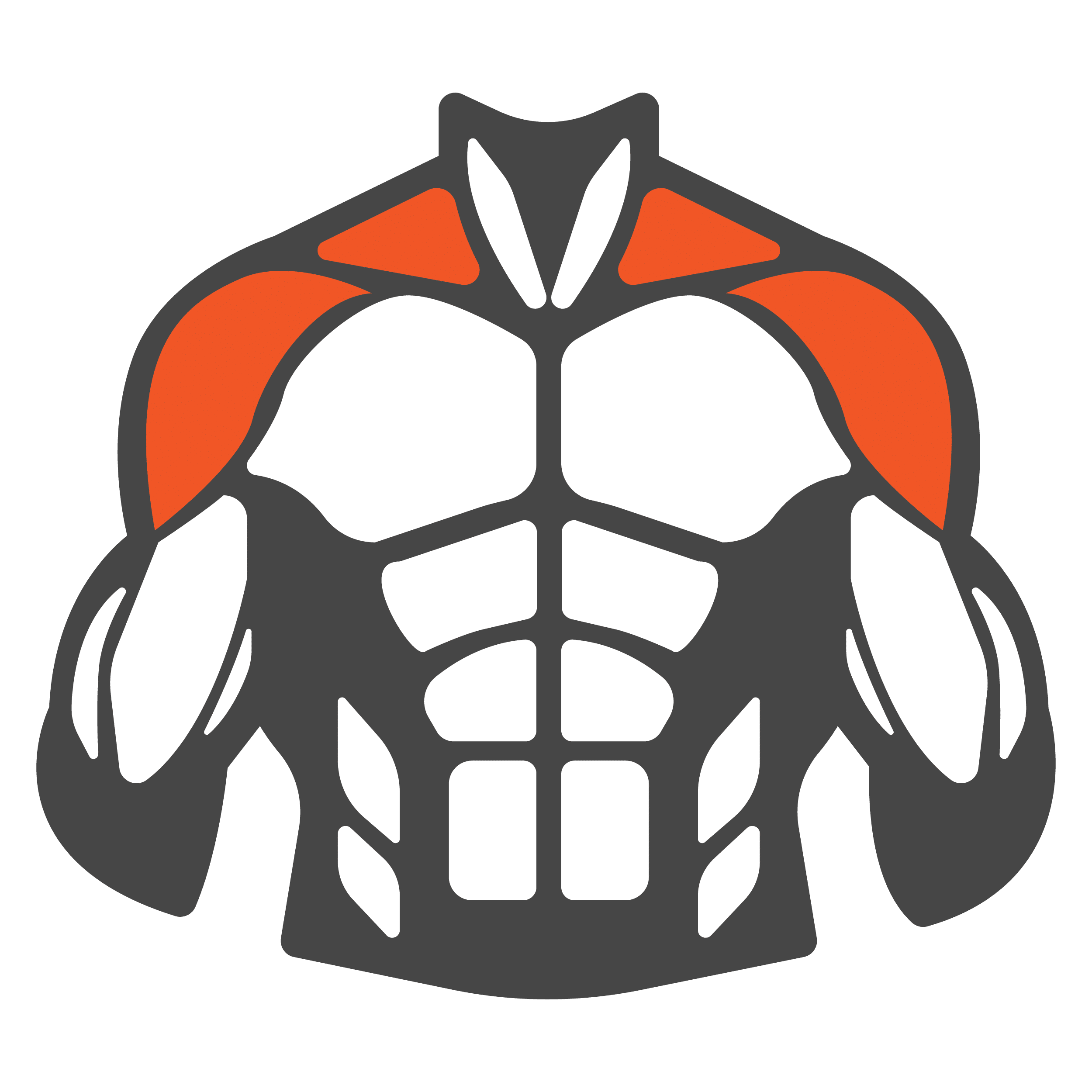 shoulders muscle group icon